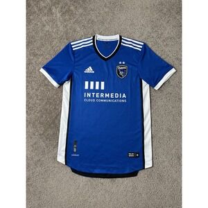 Mens Soccer Jersey 2001 MLS Cup Champions 2021-22‎ San Jose Earthquakes, Size S